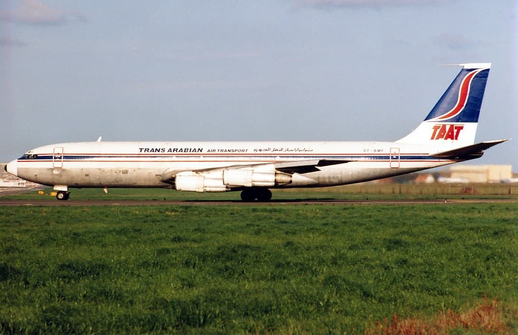 Air Arabia vliegtuig in vlucht